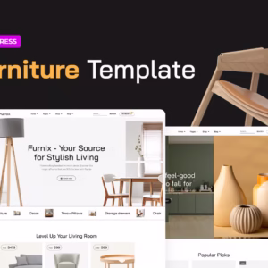 Furnix – eCommerce Store Elementor Pro Template Kit