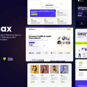 Lunax - Digital Marketing Agency WordPress Theme