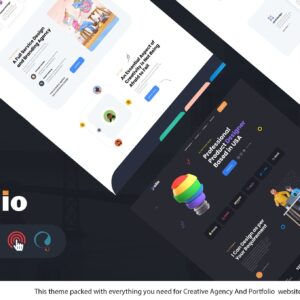 Xolio - Creative Agency & Portfolio WordPress Them