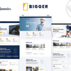 Bigger - Construction WordPress Theme