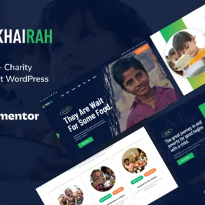 Khairah - Charity WordPress Theme